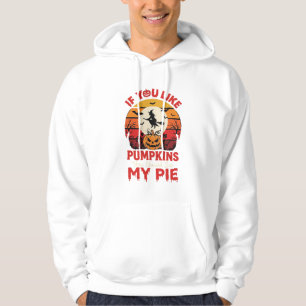 Lustige Halloween-Kürbiskuchen-Design_1 Hoodie