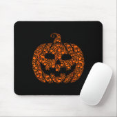 Lustige Halloween-Musiknote Musiker Jack O Lantern Mousepad (Mit Mouse)