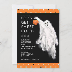 Lustige Halloween-Party Einladung