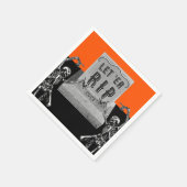 Lustige Halloween-Party Serviette (Ecke)