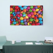 lustige Halloween Regenbogenfarben Schokoladenkuch Banner (Messeveranstaltung)