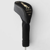 Lustige Hände weg Tee Rex Golf-Witz benutzerdefini Golf Headcover (angewinkelt)