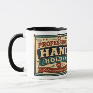 Lustige Handhalter-Lebensorganisator-Design für Kr Tasse