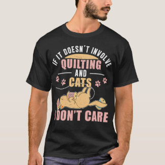 Lustige Handquilting-Humor Für Quilter Quilt Maker T-Shirt