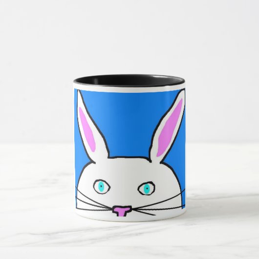 Lustige Häschen-Tasse Tasse (Zentrum)