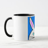 Lustige Häschen-Tasse Tasse (Links)
