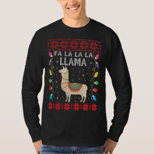 Lustige hässliche Weihnachtsstrickjacke T-Shirt