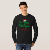 Lustige hässliche Weihnachtsstrickjacke T-Shirt (Vorne ganz)