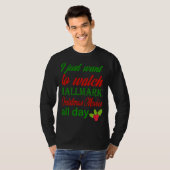 Lustige hässliche Weihnachtsstrickjacke T-Shirt (Vorne ganz)