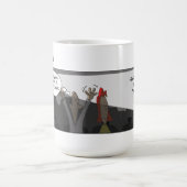 Lustige Heimlich-Date-Manöver Kaffeetasse (Mittel)
