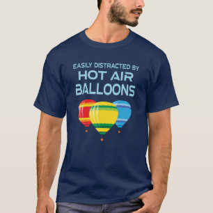 Lustige Heißluftballon-Zitate T-Shirt