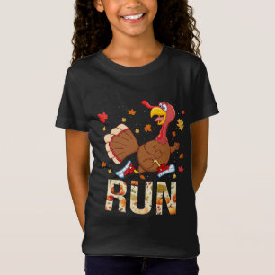 Lustige Herbst-Sprüche Thanksgiving-Trab-Lauf Trut T-Shirt