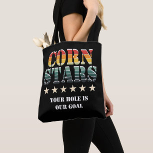 Lustige Herren Cornhole Team Accessoires Mais Ster Tasche