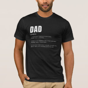 Lustige herzliche Dad-Definition T-Shirt