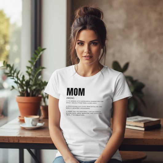 Lustige herzliche Mutter-Definition T-Shirt