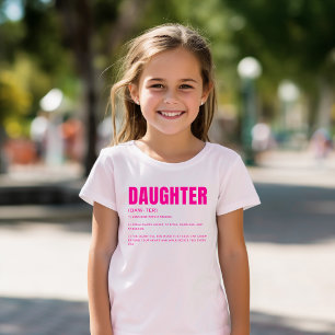 Lustige herzliche Tochter-Definition T-Shirt