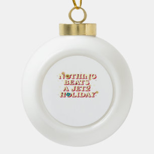 Lustige Hilfe Keramik Kugel-Ornament