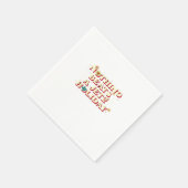 Lustige Hilfe Serviette (Ecke)