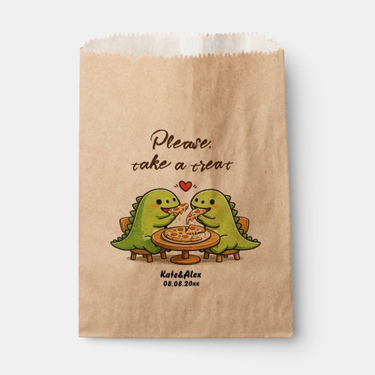 Lustige Hochzeit Geschenktütchen (Vorderseite)