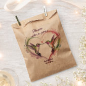 Lustige Hochzeit Geschenktütchen (Ausgeschnitten)