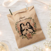 Lustige Hochzeit Geschenktütchen (Ausgeschnitten)