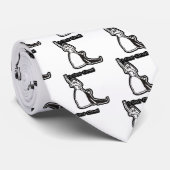 Lustige Hochzeit got ich ein Krawatte (Gerollt)