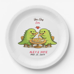 Lustige Hochzeit  Pappteller
