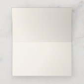 Lustige Hochzeit Platzkarte (Innenseite Aufgefaltet)