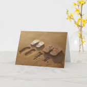 Lustige Hochzeits- oder Verlobungsglückwunschkarte Karte (Gelbe Blume)