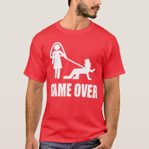 Lustige Hochzeits-Spiel vorbei Hochzeits-Gageam-Gr T-Shirt