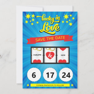 Lustige Hochzeitsankündigung zur Vorabanzeige Save The Date