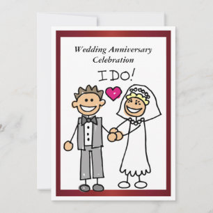 Lustige Hochzeitstag Einladung
