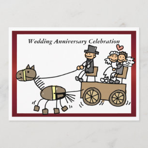 Lustige Hochzeitstag Einladung