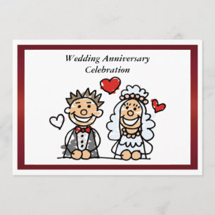 Lustige Hochzeitstag Einladung