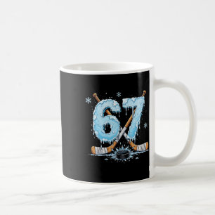 Lustige Hockey-Fans tropfen 6-7 Nummer Sechs Siebe Kaffeetasse