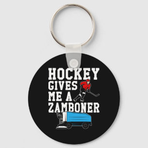 Lustige Hockey-Geschenke für Männer Vintage Retro  Schlüsselanhänger