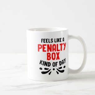Lustige Hockey-Strafe Box Hockey Spieler Torwart H Kaffeetasse