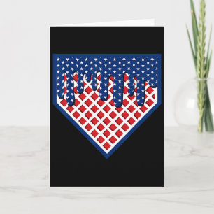 Lustige Home Plate Verkaufe Tropf Jungen Eiscreme Karte