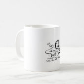 Lustige Homeschool Tasse (Vorderseite Links)