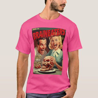 Lustige Horror-Comic-Cover von Brain Eaters aus de T-Shirt