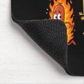 Lustige Hotdog-Gruppenumarmung Wurst Brötchen Chup Mousepad (Ecke)