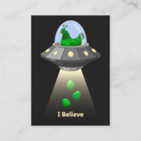 Lustige Huhn-Ei-alien-Abduktion UFO grüne
