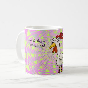 Lustige Huhn-Tasse Kaffeetasse