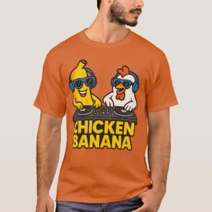 Lustige Hühner-Banane T-Shirt