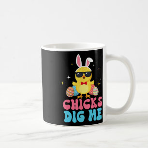 Lustige Hühner finden mich für Männer Jungen Kinde Kaffeetasse