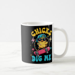 Lustige Hühner finden mich für Männer Jungen Kinde Kaffeetasse
