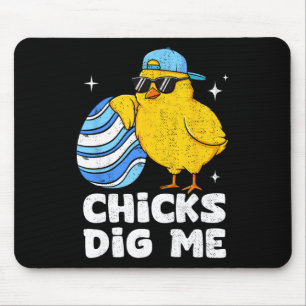 Lustige Hühner finden mich für Männer Jungen Kinde Mousepad