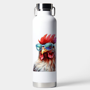 Lustige Hühner Gackern Gackern Lachen Hühner von I Trinkflasche