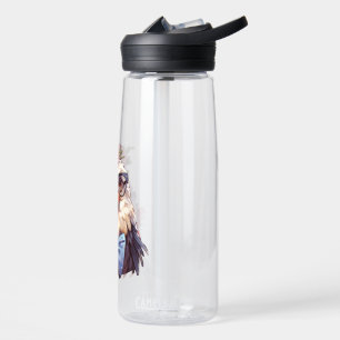 Lustige Hühner Gackern Gackern Lachen Hühner von I Trinkflasche