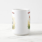 Lustige Hühner-Mutter-Farm Kaffeetasse (Mittel)